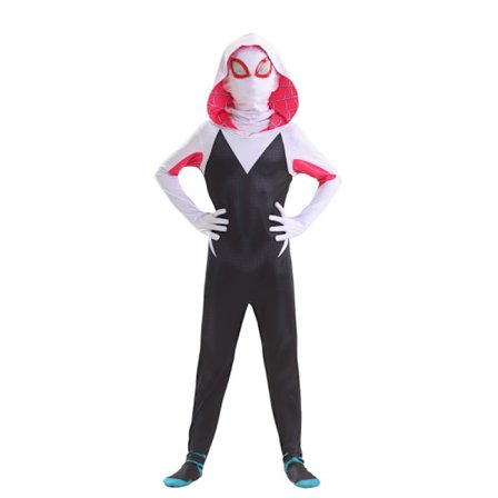 Spider-Man Tights Heroisk Ekspedition Voksen Cosplay Kostume - Gwen Kvindelig Spider-Man 150CM