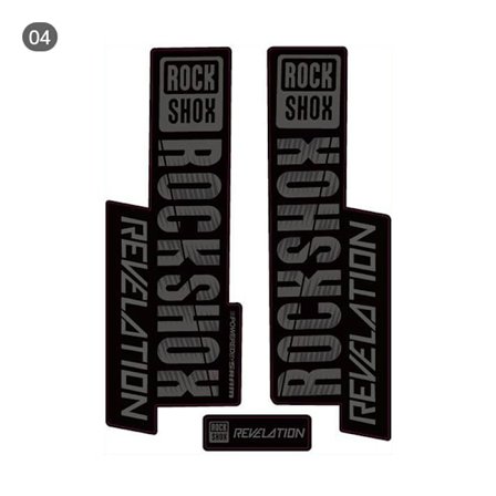 Forgaffel-klistremerke for Rock Shox SID Road Bike MTB Race