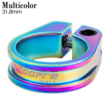 Cykelsædeklemme Cykelsadelpindeklemmer MULTICOLOR 31,8MM