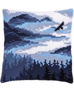 Stickpackung Kissen Landschaft - Vervaco