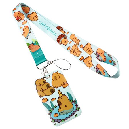 Halsband Vackert Halsband Tecknad Capybara för Studenter och Vänner