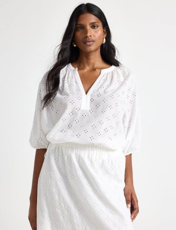 Lindex Blouse Regina - White - M