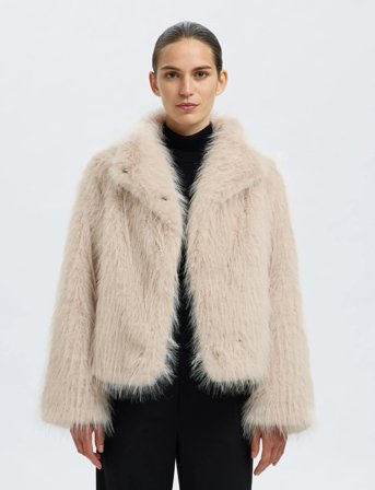 Selected Slfbrea Jacket #S - Cream - 42