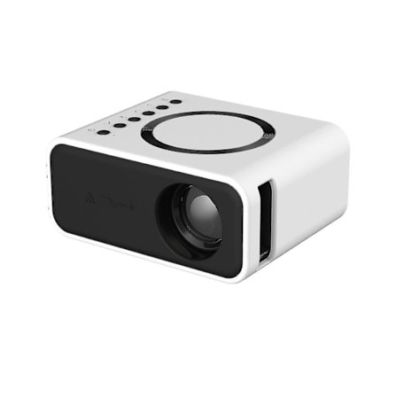 4K-projektor 7500 Lumen 1080p 3D LED Mini WiFi Videoprojektor Hemmabio