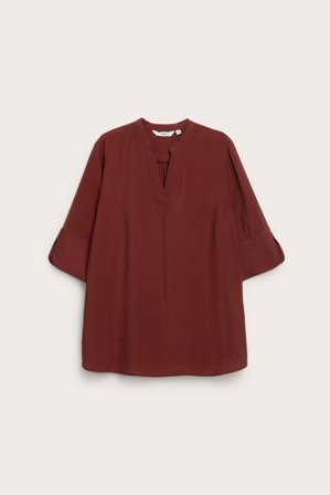 Kappahl | V-halset bluse | Rød