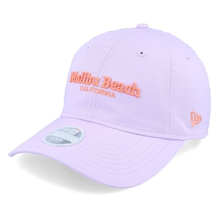 New Era - Lila unconstructed Keps - Womens Wordmark 9TWENTY Pastel Lilac Dad Cap @ Hatstore
