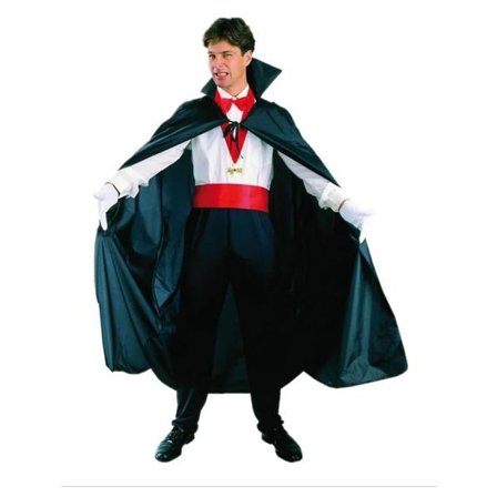 Draculacape Vampyrcape Cape vuxen Maskeradkläder Halloween