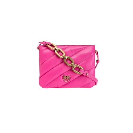 Pinko Shoulder Bags Pink, Dame Skuldertasker, Størrelse: ONE Size