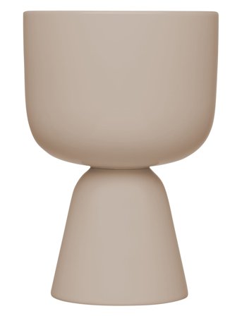 Iittala Nappula Urtepotte 23X15,5Cm - Beige - H23CM