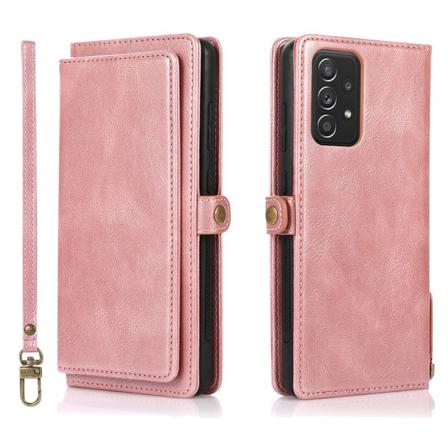 Praktiskt 2-1 Plånboksfodral - Samsung Galaxy A33 5G Roséguld