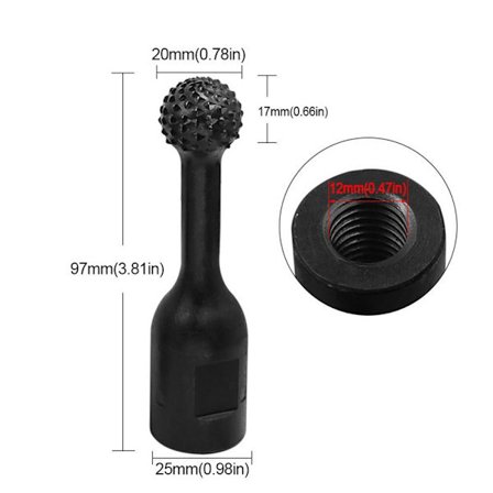 Kulefuge vinkelsliper Karbid roterende grader 20MM