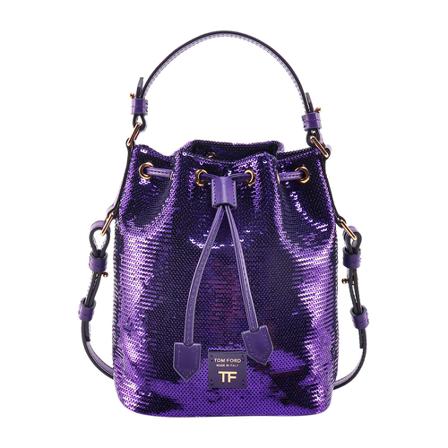 Tom Ford, Shoulder Bags Paars, Dames, Maat:ONE Size