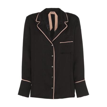 Msgm Shirts Sort, Dame Skjorter