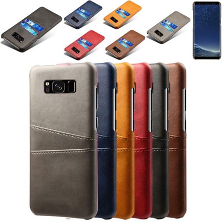 Samsung S8 suojakotelo nahkainen korttikotelo visa amex mastercard: