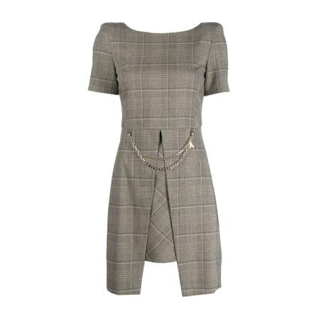 Patrizia Pepe, Short Dresses Szary, Kobieta, Rozmiar: M