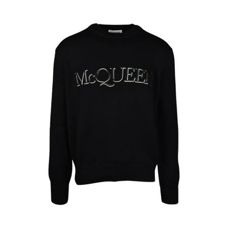 Alexander McQueen Logo sweatshirt Sort, Dame Sweatshirts