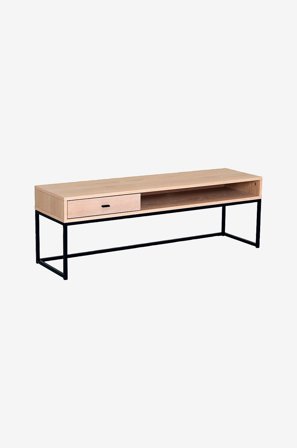 Nordic Furniture Group - Tv-bänk Regal - Vit - TV-bänkar & mediabänkar - Från Homeroom