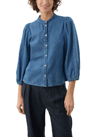 Part Two NicoliePW Shirt Skjortor Dam Blå 34