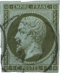 Frankrig 1860 - YT 11 - Stemplet