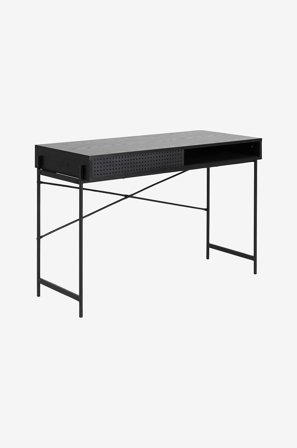 NORDFORM - Skrivebord Zelda, 50x110 cm - Sort - Skriveborde - Fra Homeroom