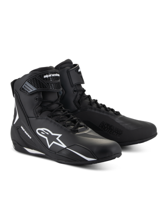 Motorradschuhe Alpinestars Faster-4 Schwarz/Weiß 41