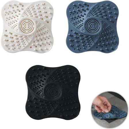 Hårfångare Hållbar Silikon Hårfångare Halkskydd Dusch/Bad