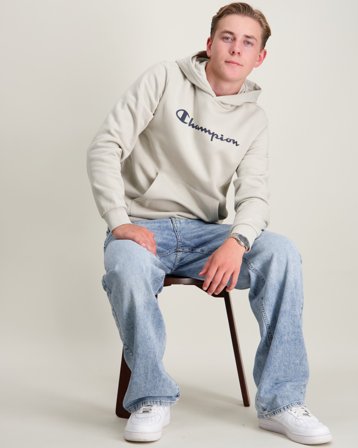 Champion Hooded Sweatshirt Beżowy Bluzy z kapturem Chłopiec - Kids Brand Store