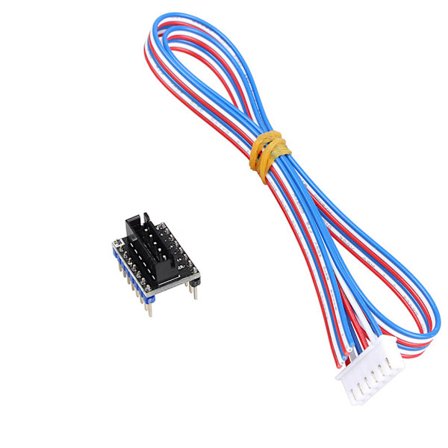 1 stk. Ekstern højeffekt switching motordriver adaptermodul til Microstep Driver 3D-printerkort til w/ 50 cm 6-pin kabel