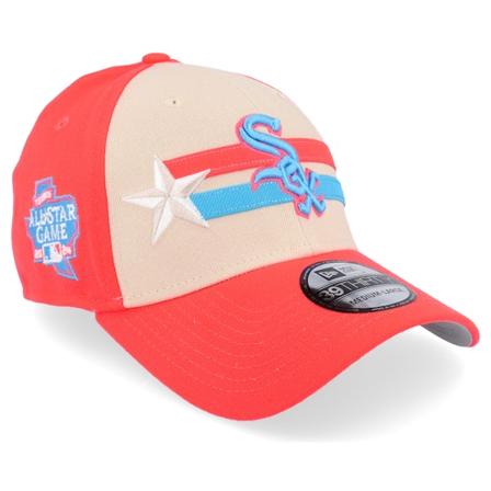 New Era - MLB Oransje flexfit Caps - Chicago White Sox MLB 24 All Star Game 39THIRTY Beige/Orange Flexfit @ Hatstore