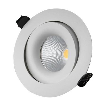 Designlight P-191MW Downlight 11 W, hvit, 3000 K, Belysning