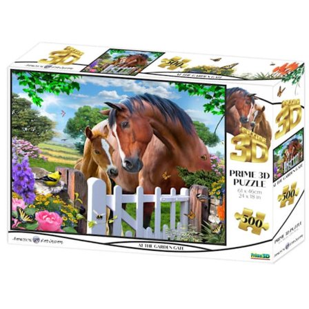 Prime 3D Puslespill Ved Hagen, 500 Brikker