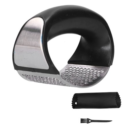 Rostfritt stål vitlökspress Arc Hushåll multifunktionell manuell vitlökspress köksverktyg304 rostfritt stål