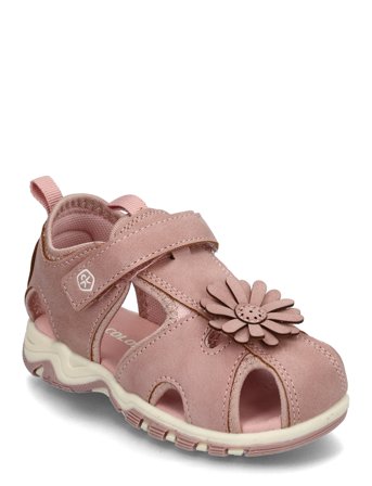 Baby Sandals W. Velcro Strap Pink Color Kids