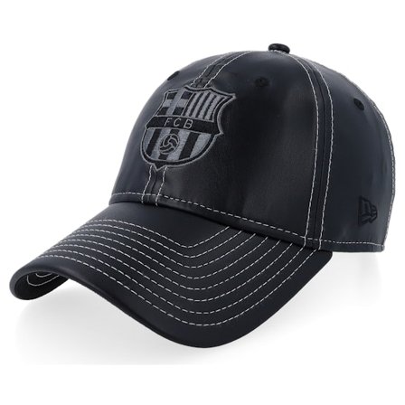 New Era - Football Schwarz Adjustable Cap - Barcelona Womens Pu 9TWENTY Black Adjustable @ Hatstore