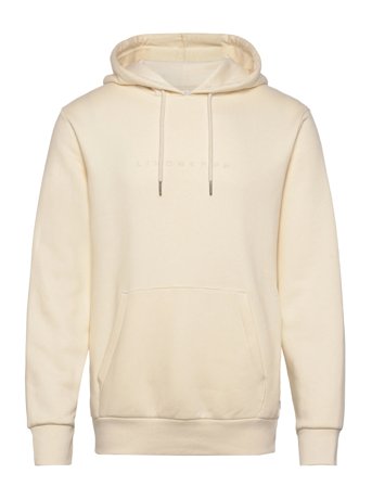 Brand Carrier Hoodie Cream Lindbergh
