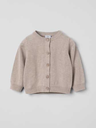 Polarn O. Pyret - Knitted cardigan - 56 - Childrenswear - beige