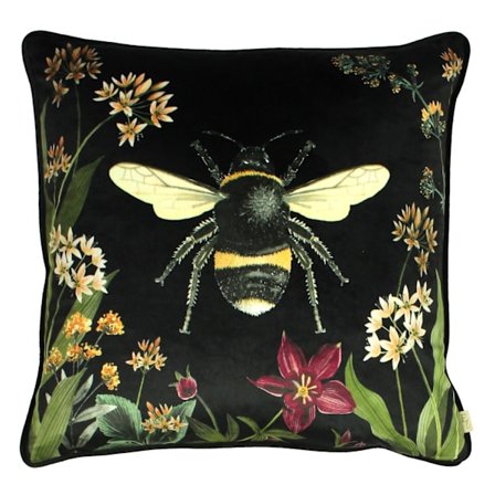 Evans Lichfield Midnight Garden Bee Kuddfodral 43cm x 43cm B