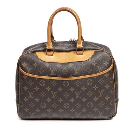 Louis Vuitton Vintage, Pre-owned Deauville Bruin, unisex, Maat:ONE Size