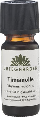 Urtegaarden Timianolie 10 ml., Tøj & Bolig, Duftolier, Æteriske Olier