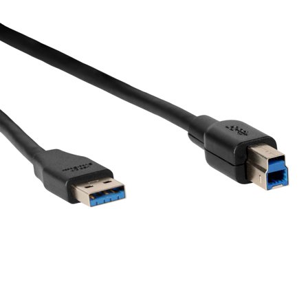 VADDIO 20m USB 3.0 A to USB B Cable - Active USB Cable - Black - USB-kabel - USB-type A til USB Type B - 20 m