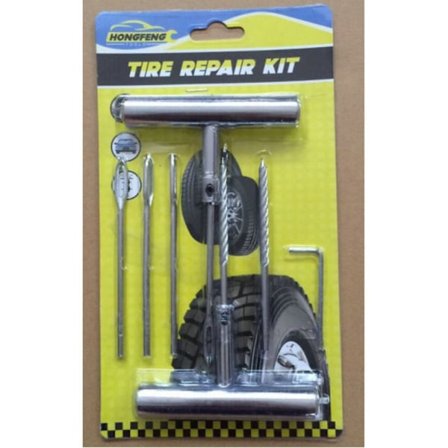 2/7 stk bildekk reparasjonssett Sykkeltilbehør 7 STK 7 STK