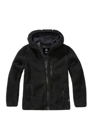 Veste à Capuche Femme Brandit Teddyfleece Noir S