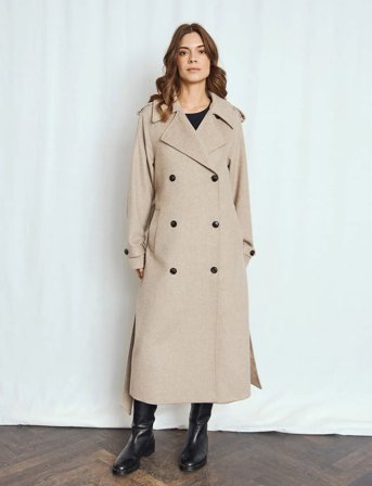 Bruun & Stengade Bs Kaylee Coat - Brown - 34