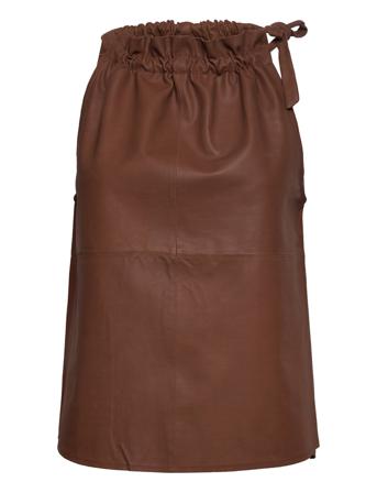 Top Bluse Ermeløs Brun DEPECHE