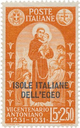 Italien 1931 - Sassone 43 - Postfrisk