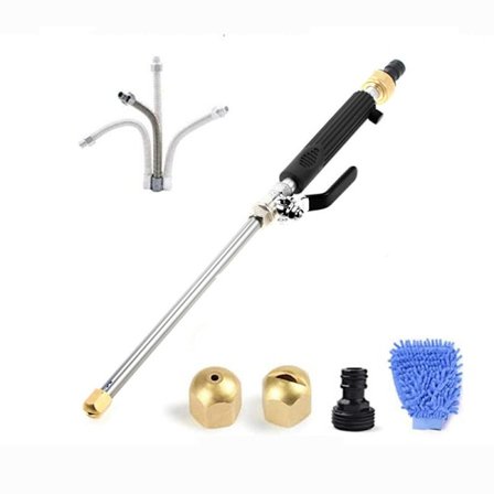 Jet Power Washer Högtryckstvätt för trädgårdsslang 2 munstycken 3/4"