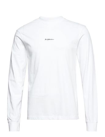 Casual Tee Long Sleeve T-shirts Long-sleeved Vit HAN Kjøbenhavn