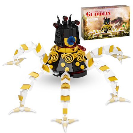 Zelda Breath of the Wild Guardian MOC Byggklossar Modellbyggsats med LÅDA