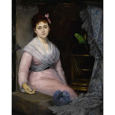 L'indolence, 1871–72, Eva Gonzalès Brun