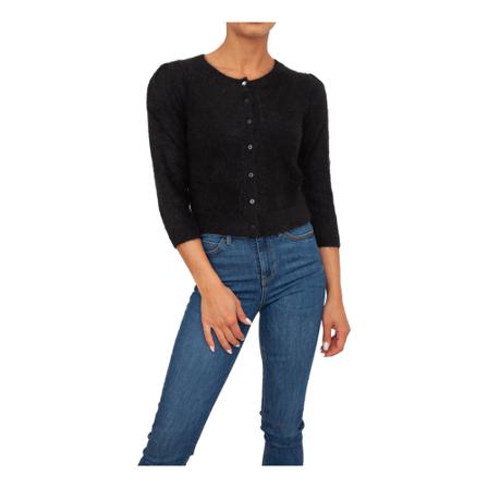 Liu Jo, Cardigans Zwart, Dames, Maat:XS